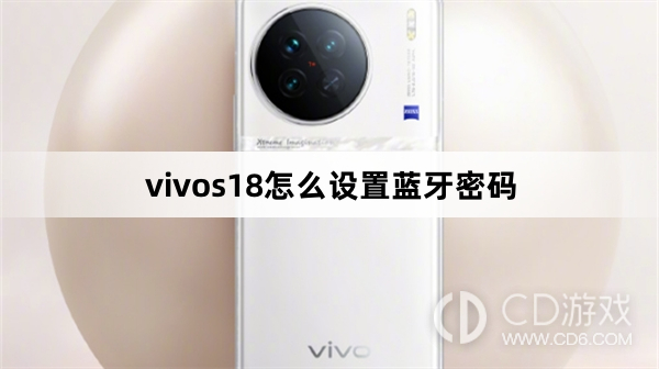 vivos18设置蓝牙密码方法